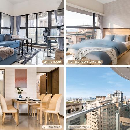 High Floor New Bldg 4B2Bldk Ximending, Stunning Views • 高層新樓 4房2衛 西門町 美景 Apartment Taipei Exterior photo