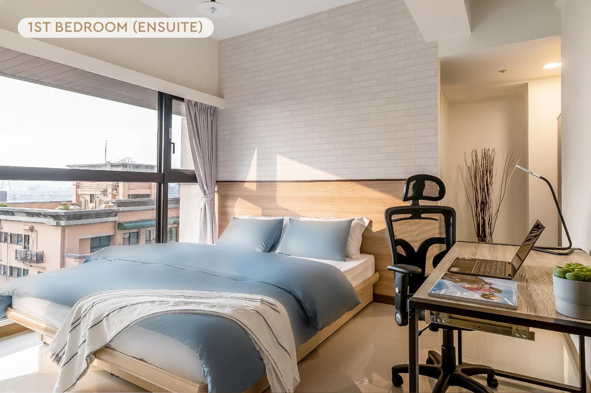 High Floor New Bldg 4B2Bldk Ximending, Stunning Views • 高層新樓 4房2衛 西門町 美景 Apartment Taipei Exterior photo
